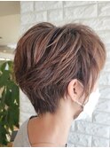 ショートレイヤー×イノアカラー/30代40代50代60代