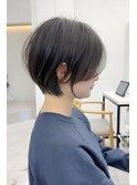 似合わせカット/ショートボブ/小顔ヘア/メルティカラー/くせ毛