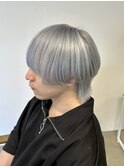 メンズカラーケアブリーチホワイトカラーシルバーグレーメンズ