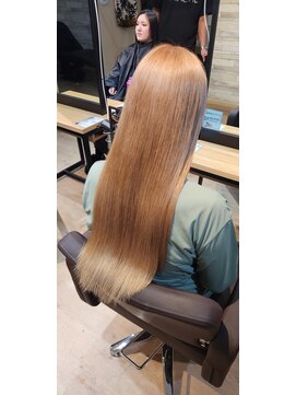 ウェーブ(WAVE) 【ブリーチ】ストレート/ブリーチリタッチカラー/ハイトーン