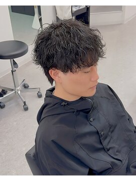 ブライト(BRIGHT) マッシュ波巻きスパイラルパーマ