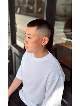 クフィア メンズヘアー カンポ 難波店(CUFFIA MEN'S HAIR CAMPO) スパイキーショートメンズ髪型メンズ ベリーショート