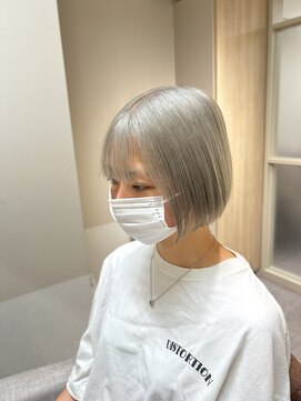 ロンド マーレ 天神大名店(Lond mare) ハイトーンボブ