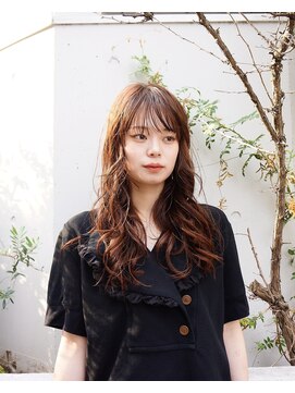 ホープ 渋谷(HOPE) ブリーチなしでつくる透け感ブラウン