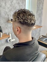 ブランチオム 大分大在店(branch homme) 極道パーマ、メッシュ、フェード