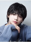 【alpha 新宿】黒髪×波巻きパーマ