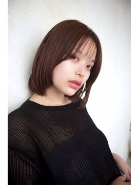 グランアージュ ネオ 船橋北口店(grandage neo) 【白髪ぼかし×ブラウン】フェイスレイヤー30代40代50代髪質改善