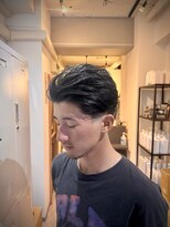 グラッドマンズカットクラブ 立川(GLADMAN'S CUT CLUB)&nbsp;オールバックテーパーフェード立川メンズカット