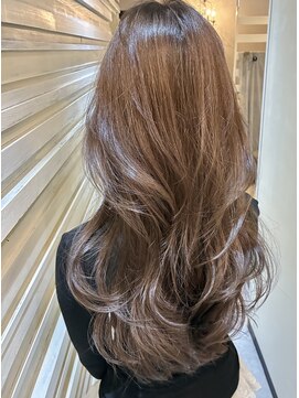 エール(a:le) ブリーチなしWカラーミルクティーベージュ