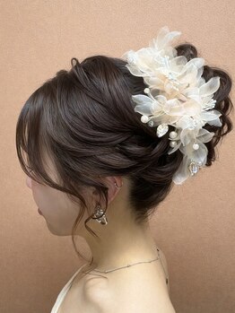 ミロワール(miroir)の写真/【早朝6時~予約可能◎】お出かけ前やライブ、イベント等の特別な日はヘアセット&着付け専門店へお任せ☆