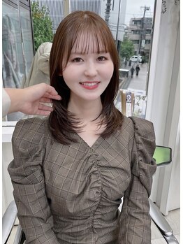 オブヘアージユウガオカ(Of HAIR Jiyugaoka)の写真/細部にまでこだわった再現性の高いレイヤーカットであなたの"なりたい"を叶えます【自由が丘】