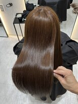 ジーナ 吉塚(Zina)&nbsp;透明感 ミルクティーブラウン【福田れん】吉塚美容室 髪質改善