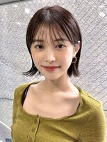 メゾンアクア 表参道(Maison ACQUA)&nbsp;切りっぱなしボブレイヤーボブ似合わせ小顔前髪縮毛矯正/表参道