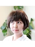 愛されショートボブ