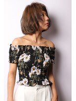 ヘアアンドライフシー(HAIR&LIFE C)&nbsp;【HAIR&LIFE C】 オン眉斜めバング☆フェミニンボブ 3