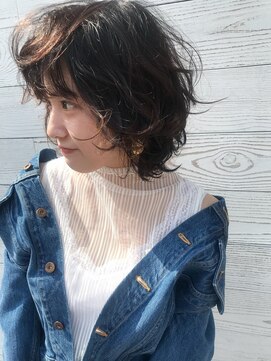 テラバイアフロートシーグラスコテージ (terra by afloat SEAGLASS COTTAGE) 抜け感レイヤーボブ テラバイアフロート松子 二子玉川
