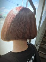 ヘアー バイ ミーズ(hair by Mii’s) 前下りbobインナーツーブロック