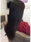 髪質改善艶髪ロング