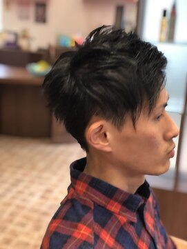 ピュルテ S1 中曽根店(purete/S1) メンズツーブロック