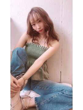 ヘアーワークス ヘルム 渋谷店(HAIR WORKS HELM) ニュアンスカラー