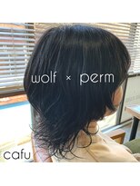 カフーヘアー 本店(Cafu hair) ウルフパーマスタイル◎