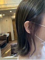 美容室 ポンポネ(Pomponner)&nbsp;インナーカラー☆イヤリングカラー☆