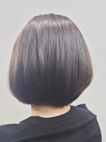 アフレッシュヘアー(afresh hair)&nbsp;グレー系カラーボブ