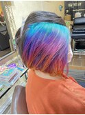 oil slick ヘアカラー × オイルスリックカラー （SOMEBRIDGE）
