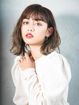 ペスカ 博多駅前店(pesca)&nbsp;pesca博多駅前店/小顔/オリーブカラー/セミウェットウェーブ