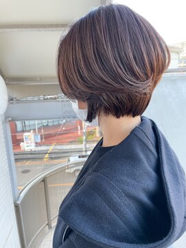 オーシャン(Ocean) ［OCEAN　Hair&Life]くびれヘア/前髪なしショート/くびれボブ