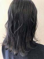 エヌプラス(N+)&nbsp;くびれヘアアプリコットオレンジ夏ハイライトカラー