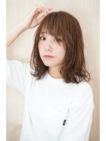 サロンドフィール(Salon de feel)&nbsp;小顔いミディアム大人可愛
