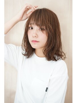サロンドフィール(Salon de feel) 小顔いミディアム大人可愛