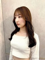 ルームバイシー 新宿(Loom. by Sea)&nbsp;韓国前髪×ショコラアッシュ【韓国ヘア/ふんわりカール/新宿】