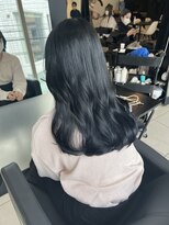 アクアオモテサンドウ(ACQUA omotesando) ☆韓国ヘアブリーチありブルーブラックアッシュブラック