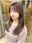 大人ガーリーミルクティーブラウン