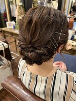 ヘア ミーツ ドレス プレローマ(HAIR meets dress pleroma)&nbsp;お呼ばれアレンジ