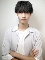 エクシア 西梅田店(EXCIA)&nbsp;ツイストパーマ/ツーブロック/黒髪