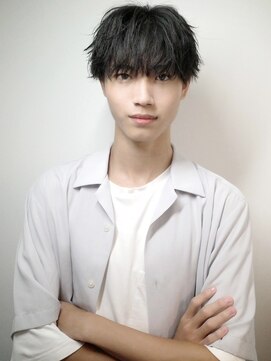 エクシア 西梅田店(EXCIA) ツイストパーマ/ツーブロック/黒髪