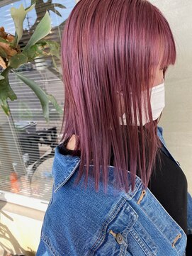 ナイーブヘアデザイン(NAiVE HAIR DESIGN) 【NAiVE hair】カラーバイオレット