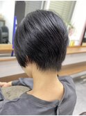 バレイヤージュ髪質改善おさまる透明感白髪染めグレージュ中野