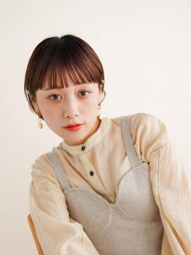 ジュール 大分(Joule) ミディアムヘア/斜めバング/グレージュカラー/大分駅