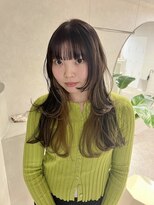 アドネ プライム(adne prime)&nbsp;ロングレイヤースタイル　【ウルフ/栄/矢場町/ペールトーン】