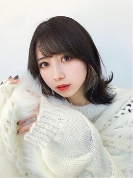 チャーム(CHARM) 20代30代40代◎くびレイヤー　水素カラー　インナーカラー