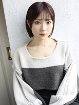 バース(BIRTH)&nbsp;天神【BIRTH】似合わせカットミニボブレッドブラウン艶髪 5