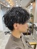 【増田指名限定】メンズカット＋眉カット＋スパイラルパーマ＋艶髪TR ￥14900