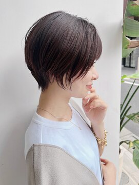 トルネード(TORNADO) 大人かわいいショート丸みひし形マッシュ丸顔面長絶壁K20240602