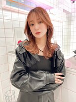 ロンドローズ 名古屋(Lond damaskRose)&nbsp;ブリーチ 学割 オリーブベージュ レイヤーカット リタッチ207