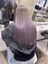 キング 梅田(K!ng)&nbsp;縮毛矯正髪質改善ハイライトレイヤーカット梅田美容室エクステ