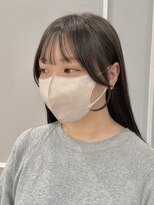 ネオリーブギンザ 銀座店(Neolive GINZA)&nbsp;小顔顔まわりカット×グレージュ【銀座】片桐